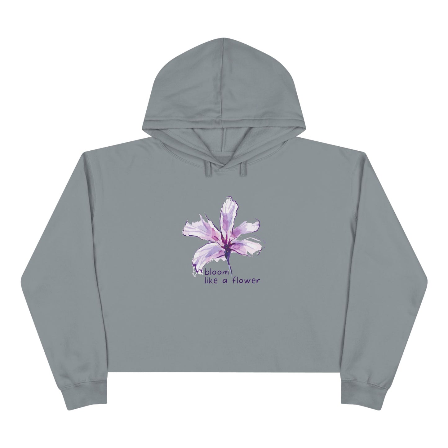INSPIRED GARDEN Crop Hoodie