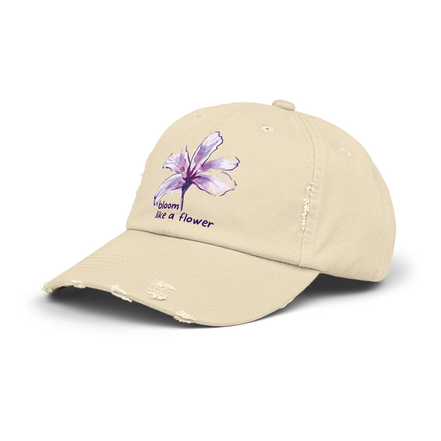 INSPIRED GARDEN Unisex Distressed Cap - Inspired Fashion Accessory
