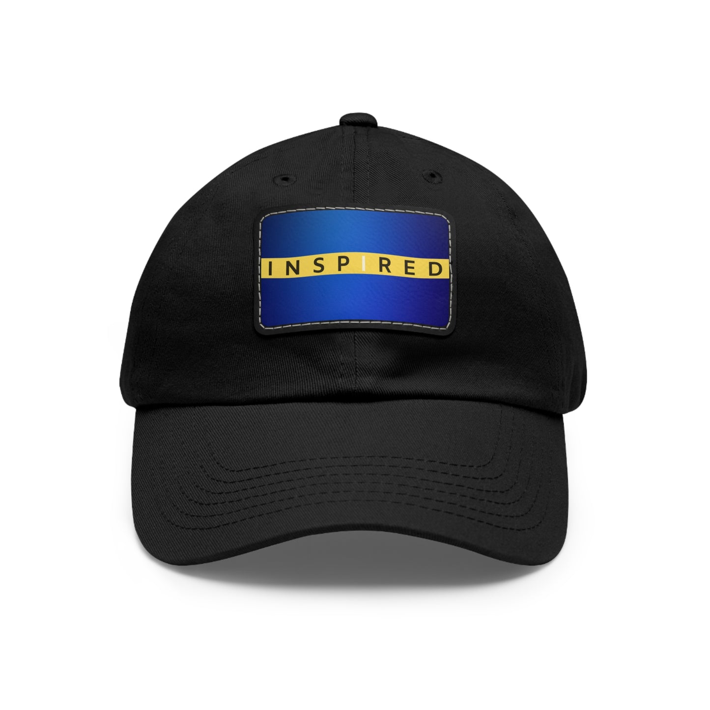 INSPIRED HWWF Dad Hat with Leather Patch
