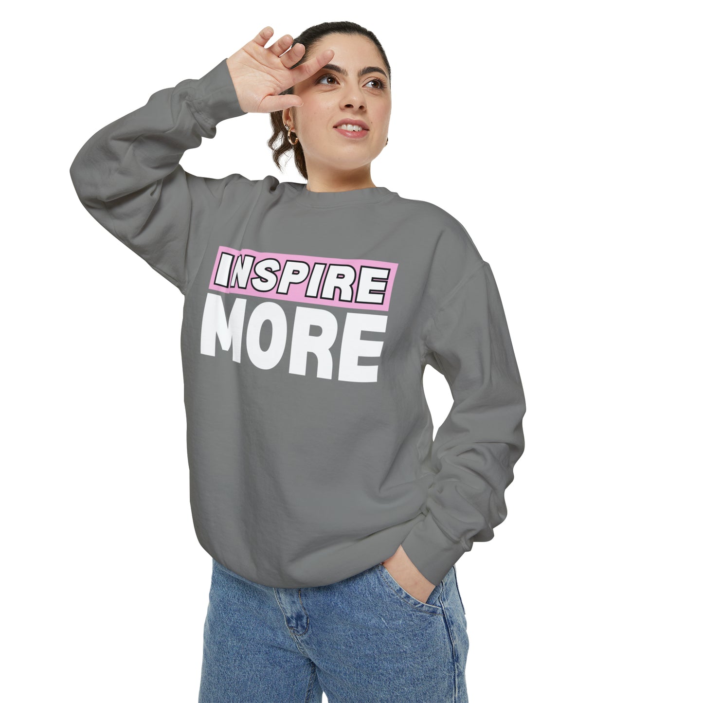 INSPIRED INSPIRE MORE Unisex Dyed Sweatshirt