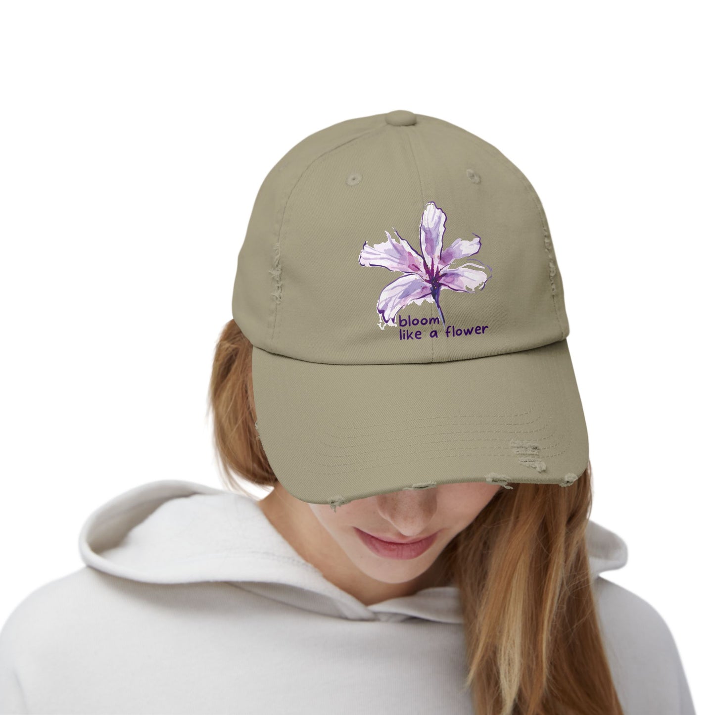 INSPIRED GARDEN Unisex Distressed Cap - Inspired Fashion Accessory