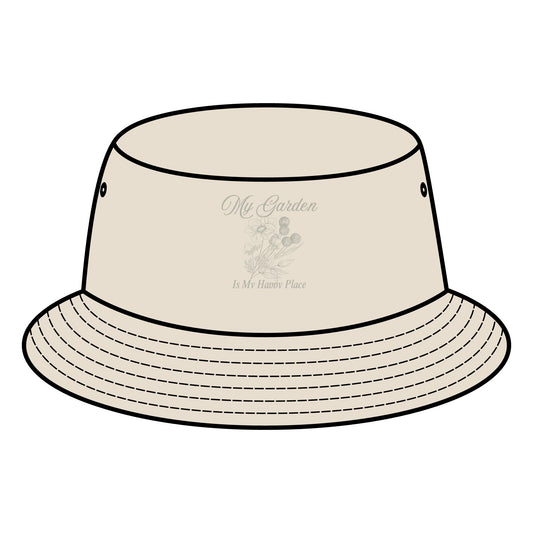 INSPIRED GARDEN M Floral Bucket Hat