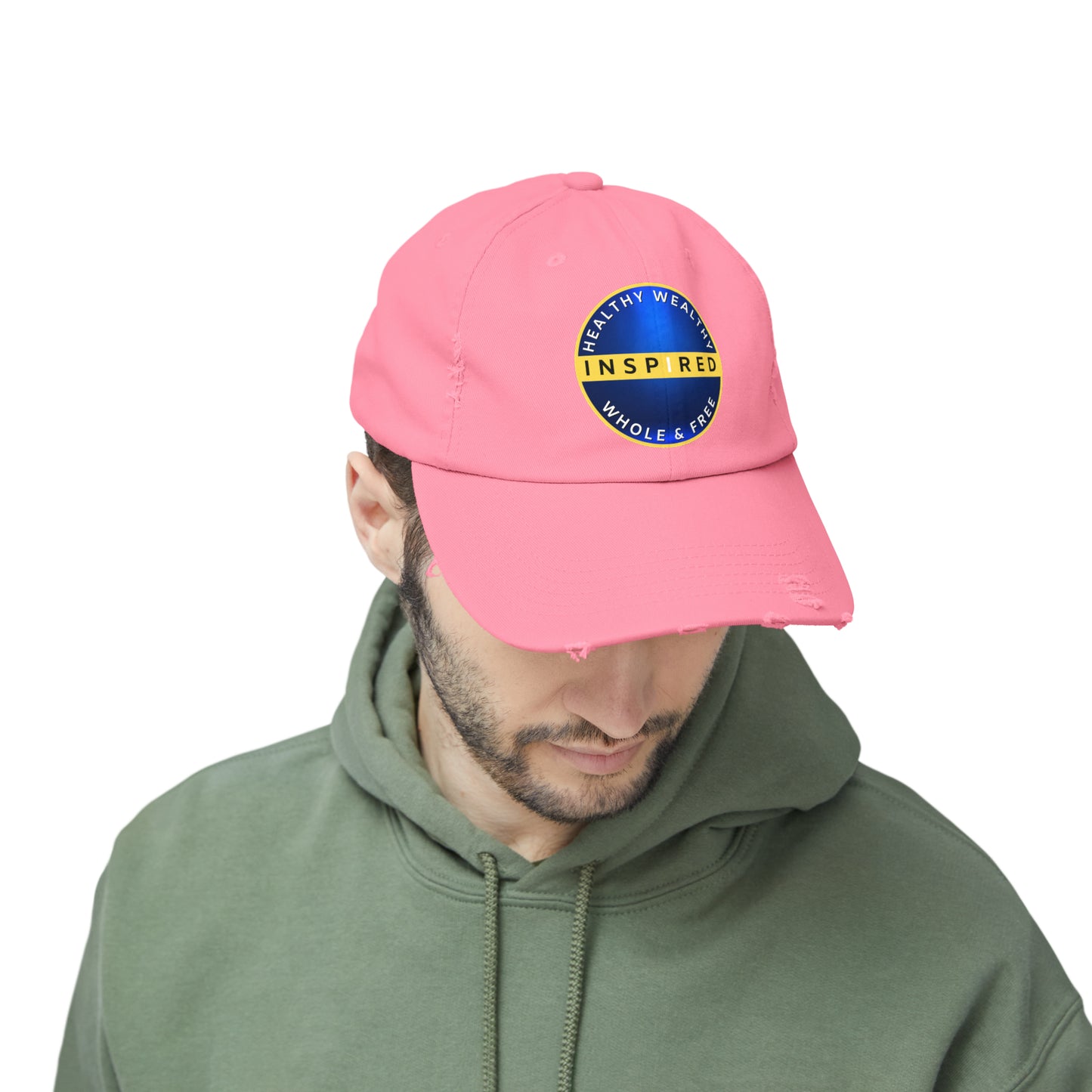INSPIRED HWWF Unisex Distressed Cap