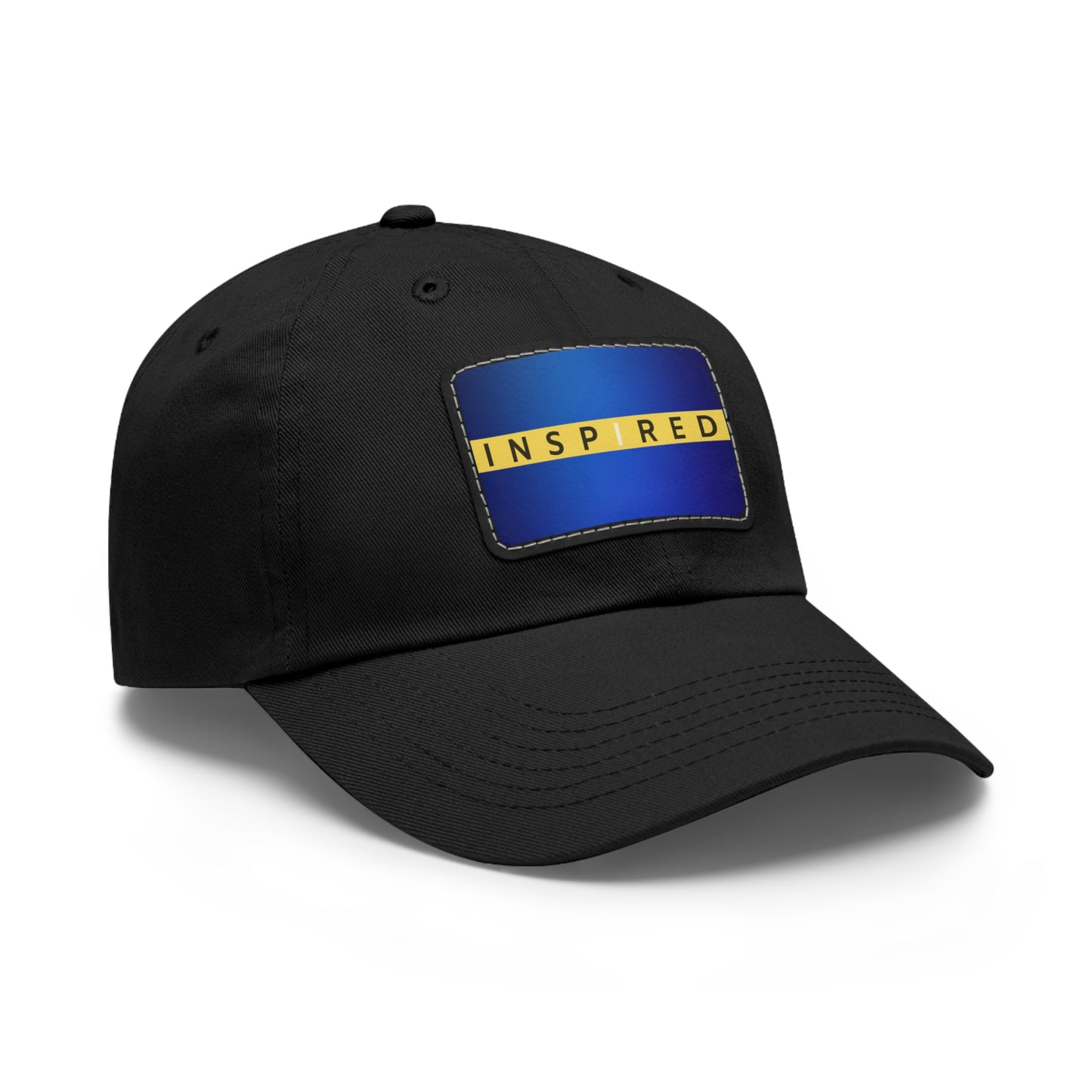INSPIRED HWWF Dad Hat with Leather Patch