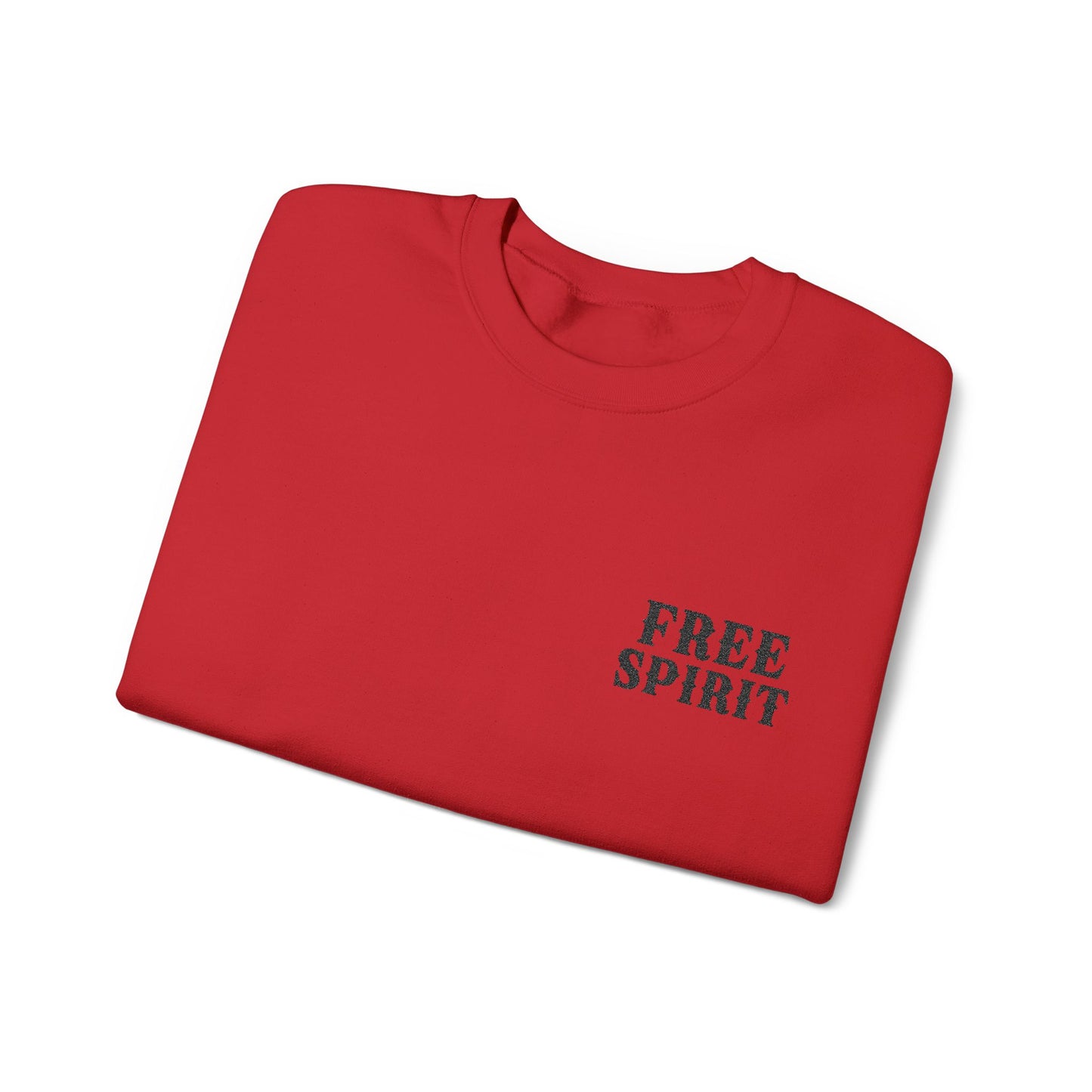 FREE SPIRIT EMBROIDERED Unisex Heavy Blend™ Crewneck Sweatshirt