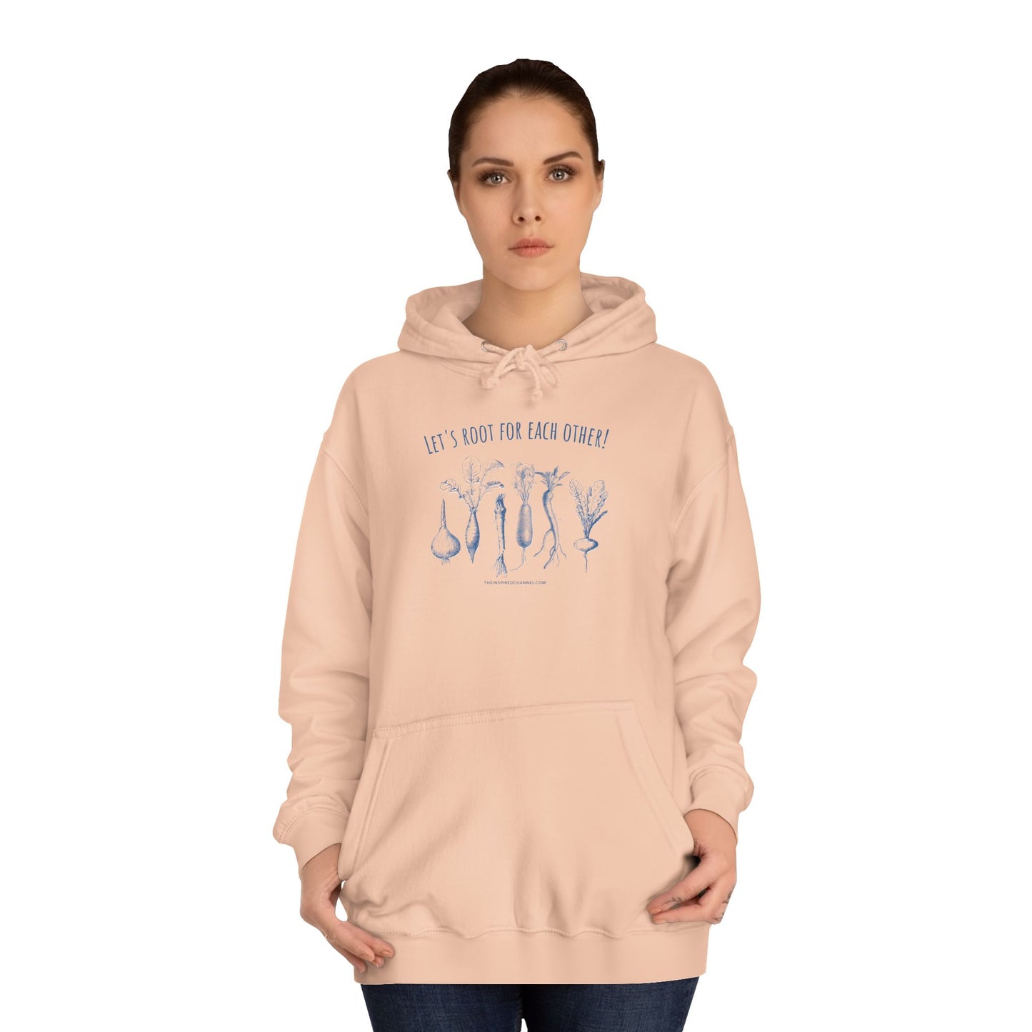INSPIRED GARDEN L UNISEX College Hoodie