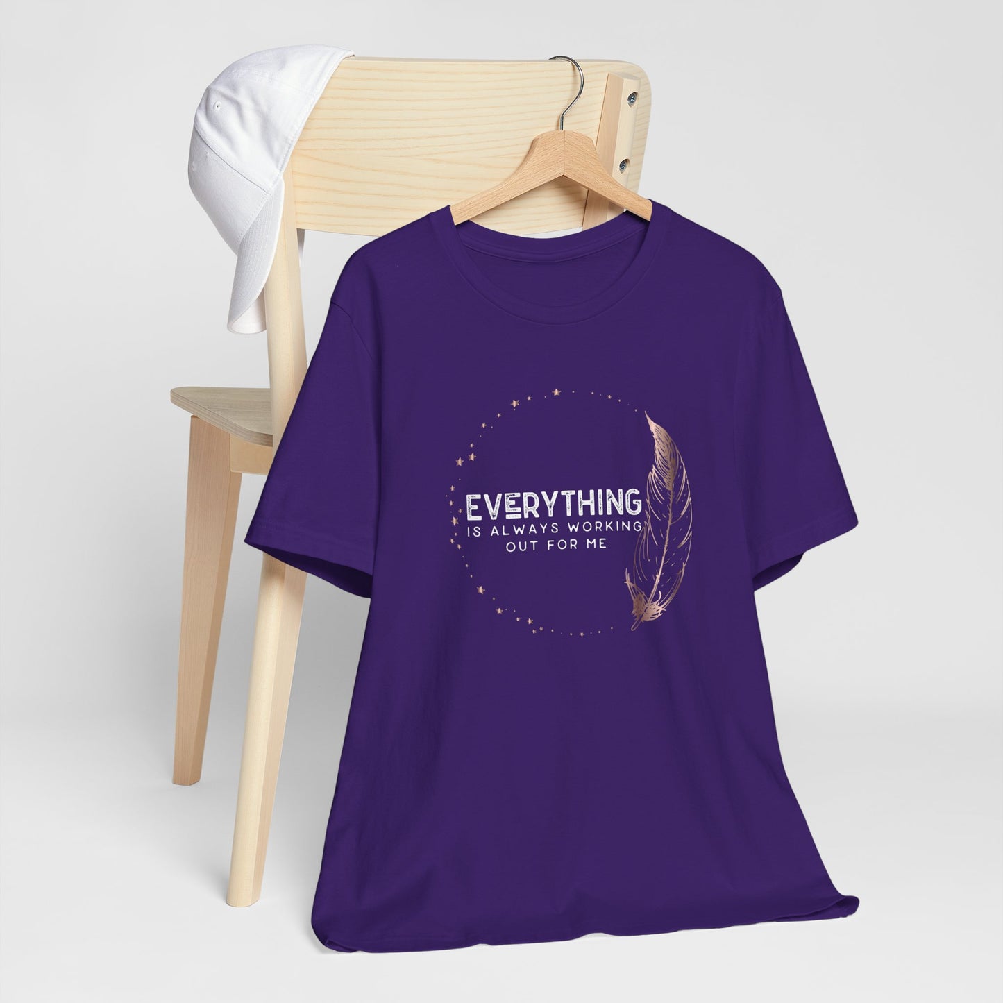 INSPIRED Everything is always ... Jersey Short Sleeve Tee
