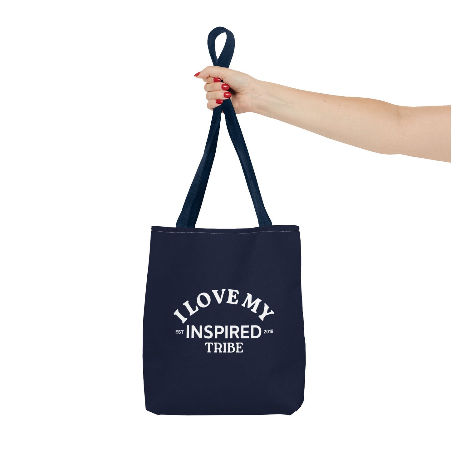 I LOVE MY INSPIRED TRIBE Tote Bag (AOP)