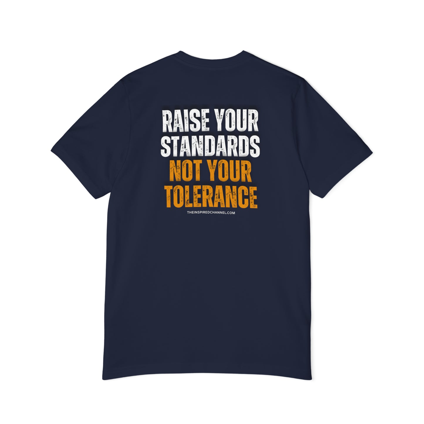 INSPIRED Men Raise Your Standards USA-Made Unisex Short-Sleeve Jersey T-Shirt