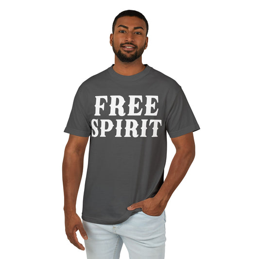 UNISEX FREE SPIRIT M Garment-Dyed Heavyweight Cotton Tee