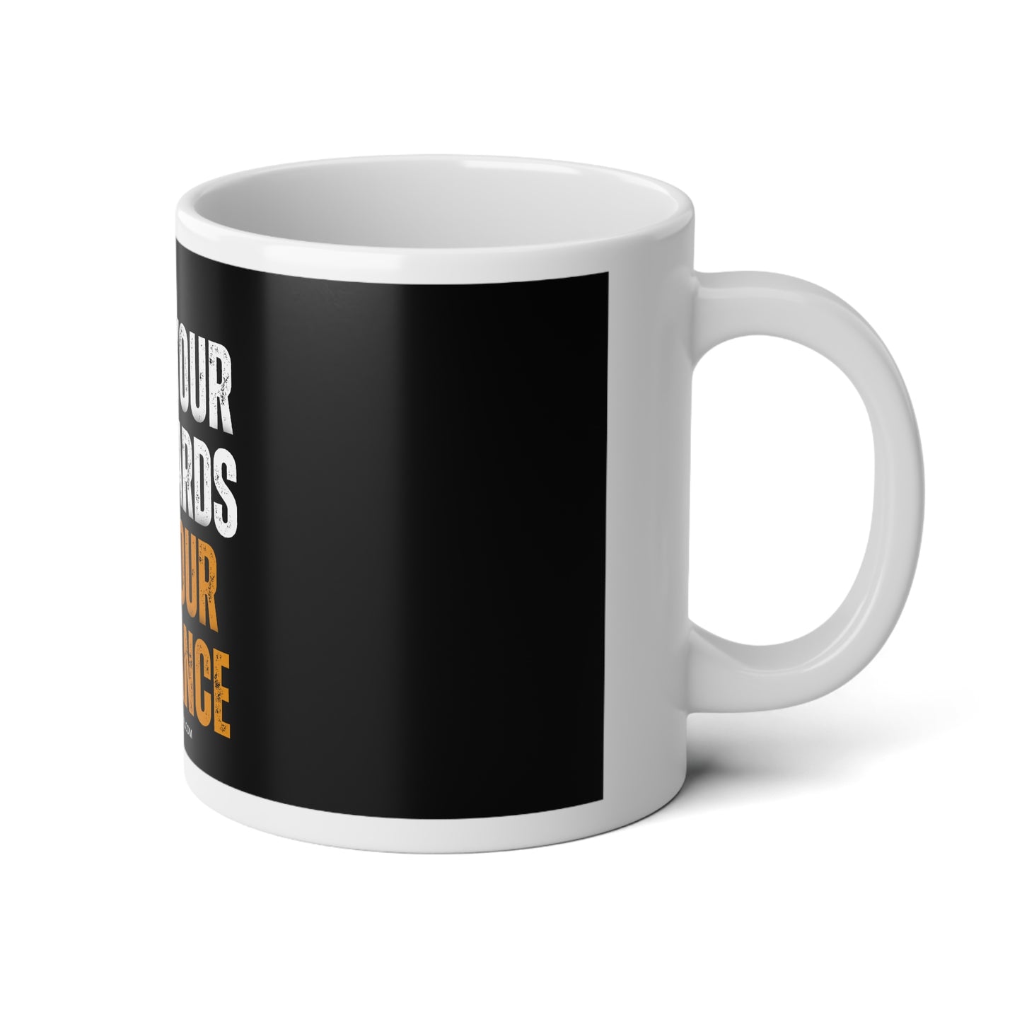 INSPIRED RAISE YOUR STANDARDS Jumbo Mug, 20oz