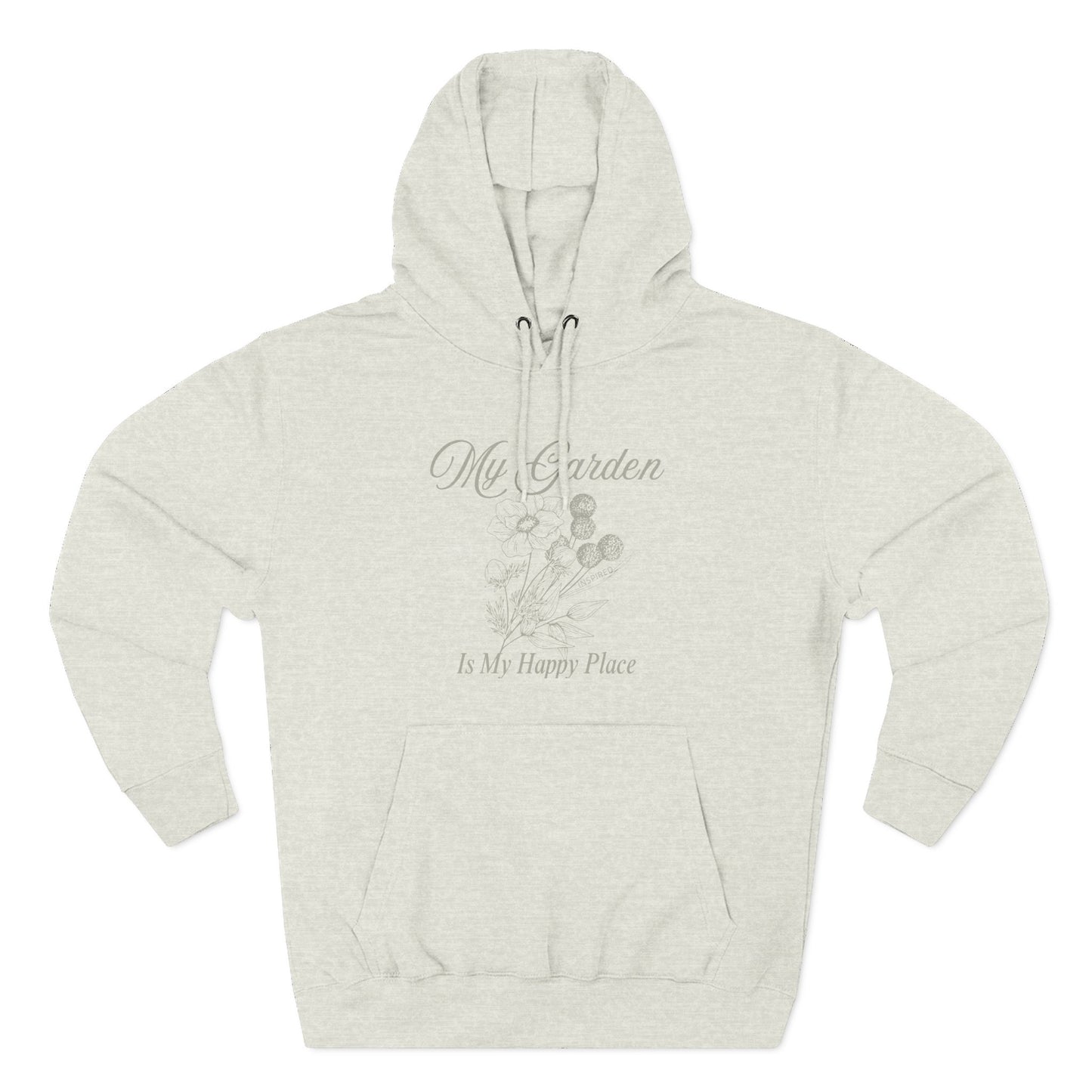 INSPIRED GARDEN M Fleece Hoodie UNISEX