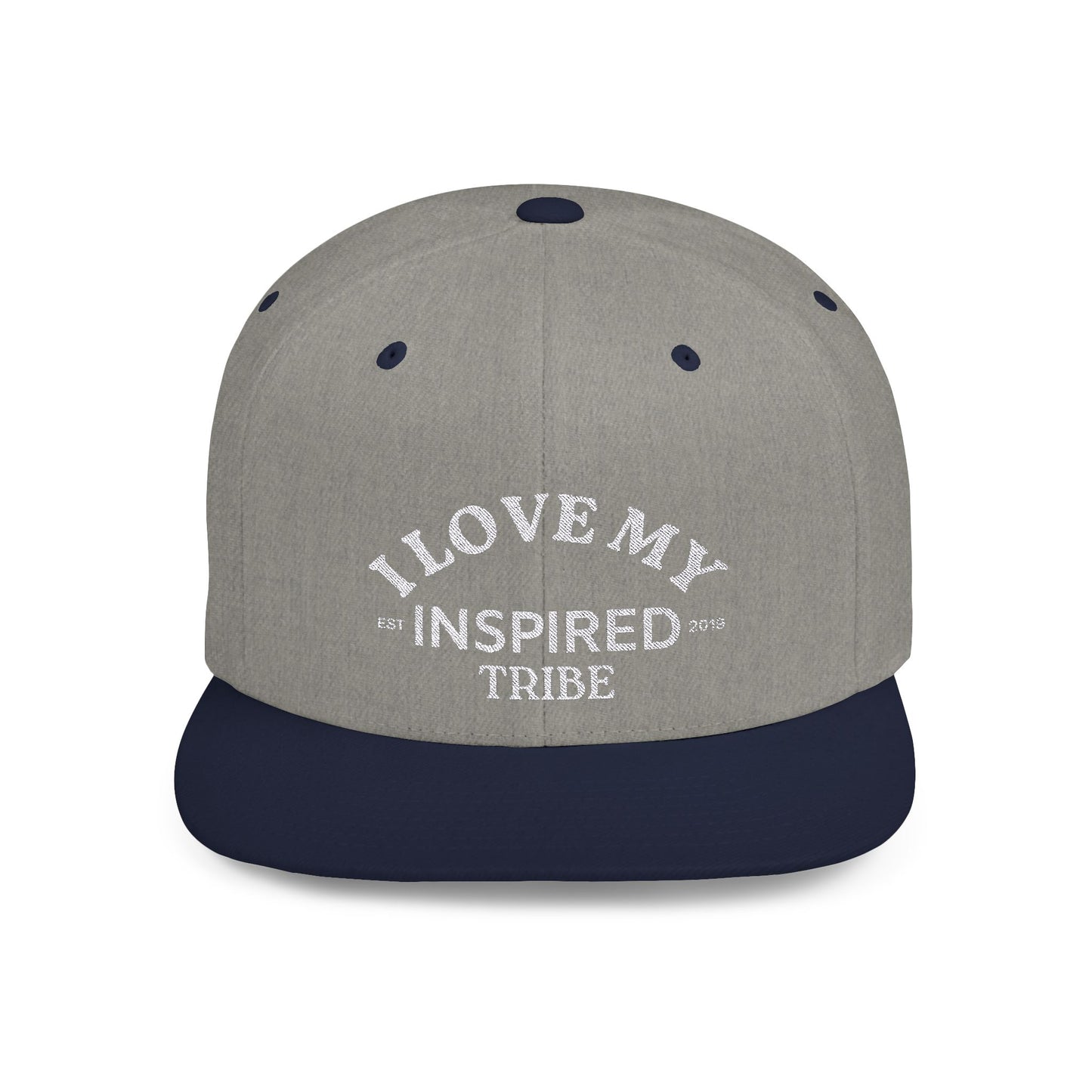 LOVE MY INSPIRED TRIBE Flat Bill Snapback