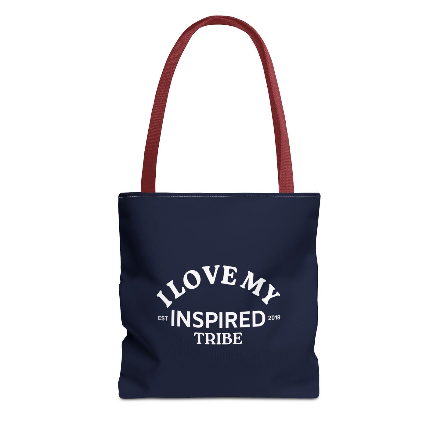 I LOVE MY INSPIRED TRIBE Tote Bag (AOP)