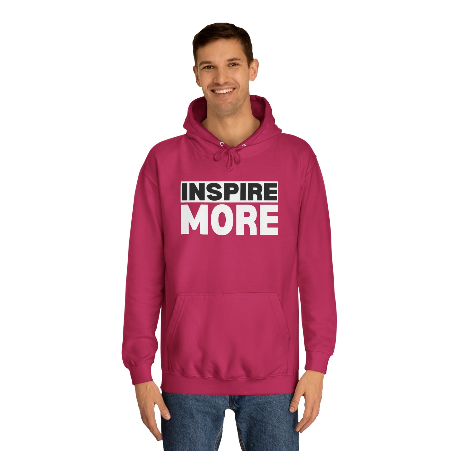INSPIRE MORE Unisex College Hoodie