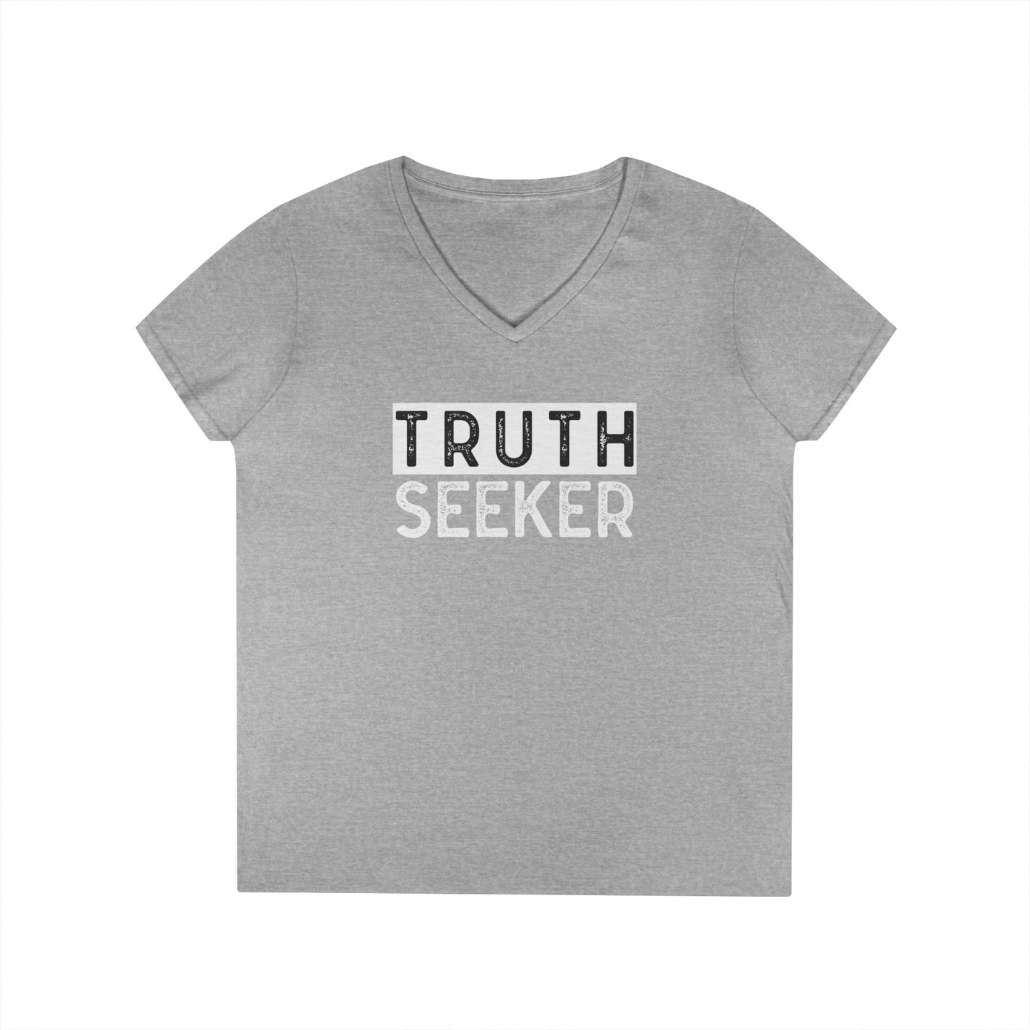 INSPIRED TRUTH SEEKER Ladies' V-Neck T-Shirt