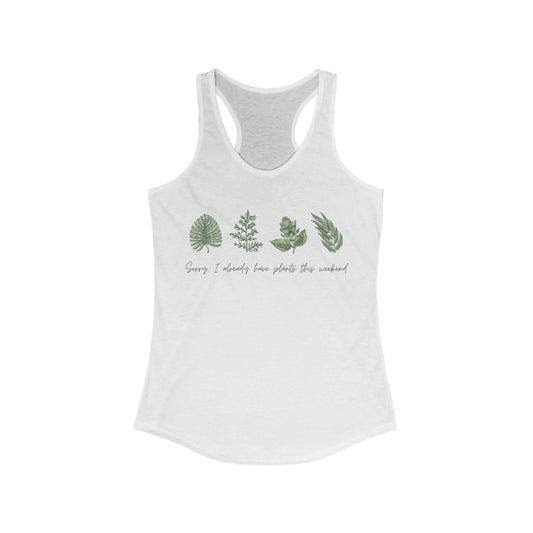 INSPIRED GARDEN P Women's Ideal Racerback Tank