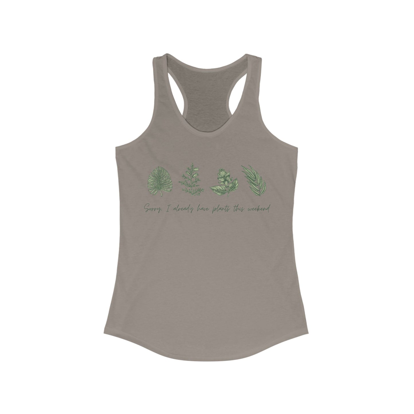 INSPIRED GARDEN P Women's Ideal Racerback Tank