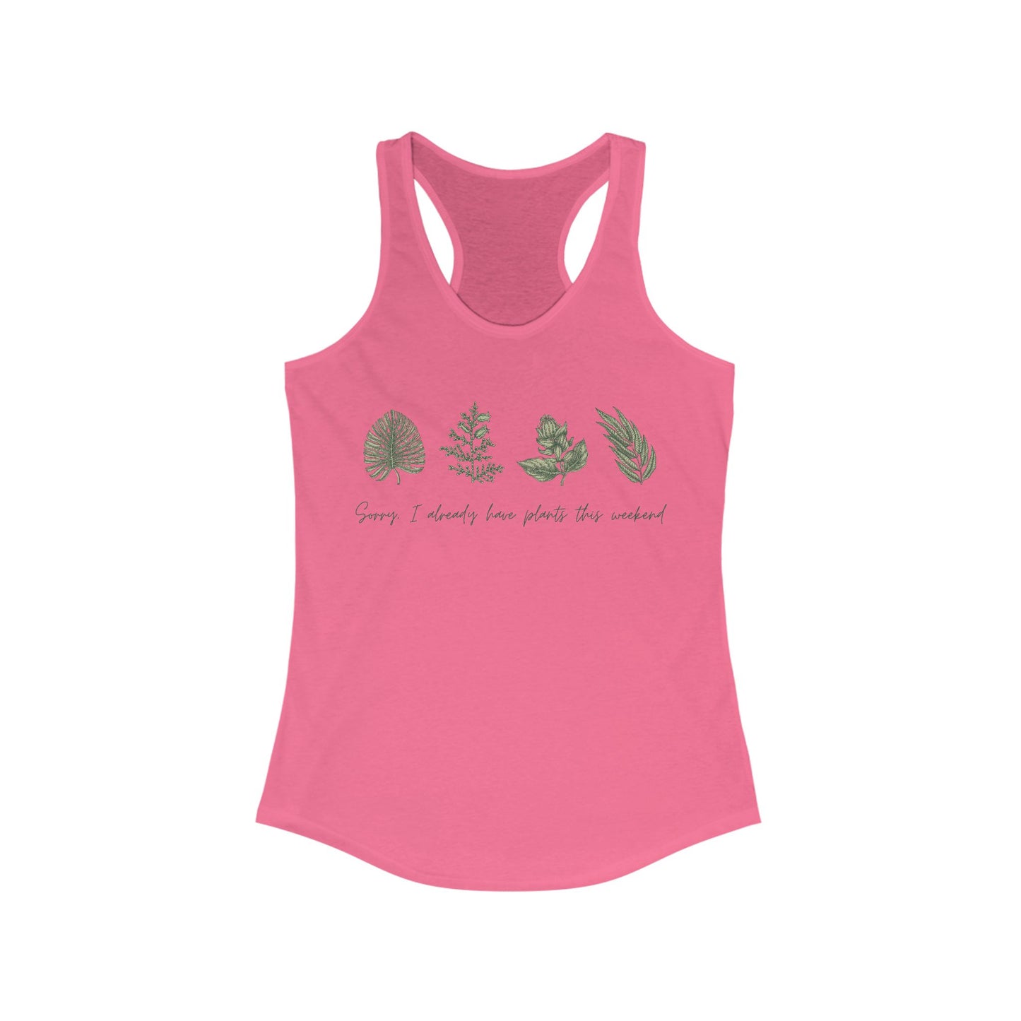 INSPIRED GARDEN P Women's Ideal Racerback Tank