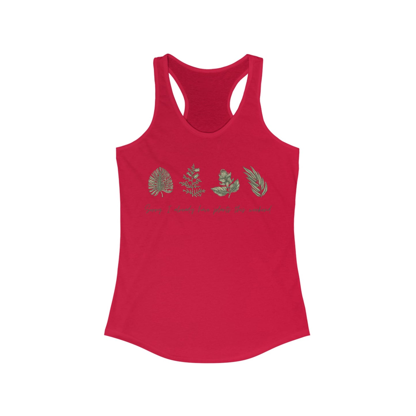 INSPIRED GARDEN P Women's Ideal Racerback Tank