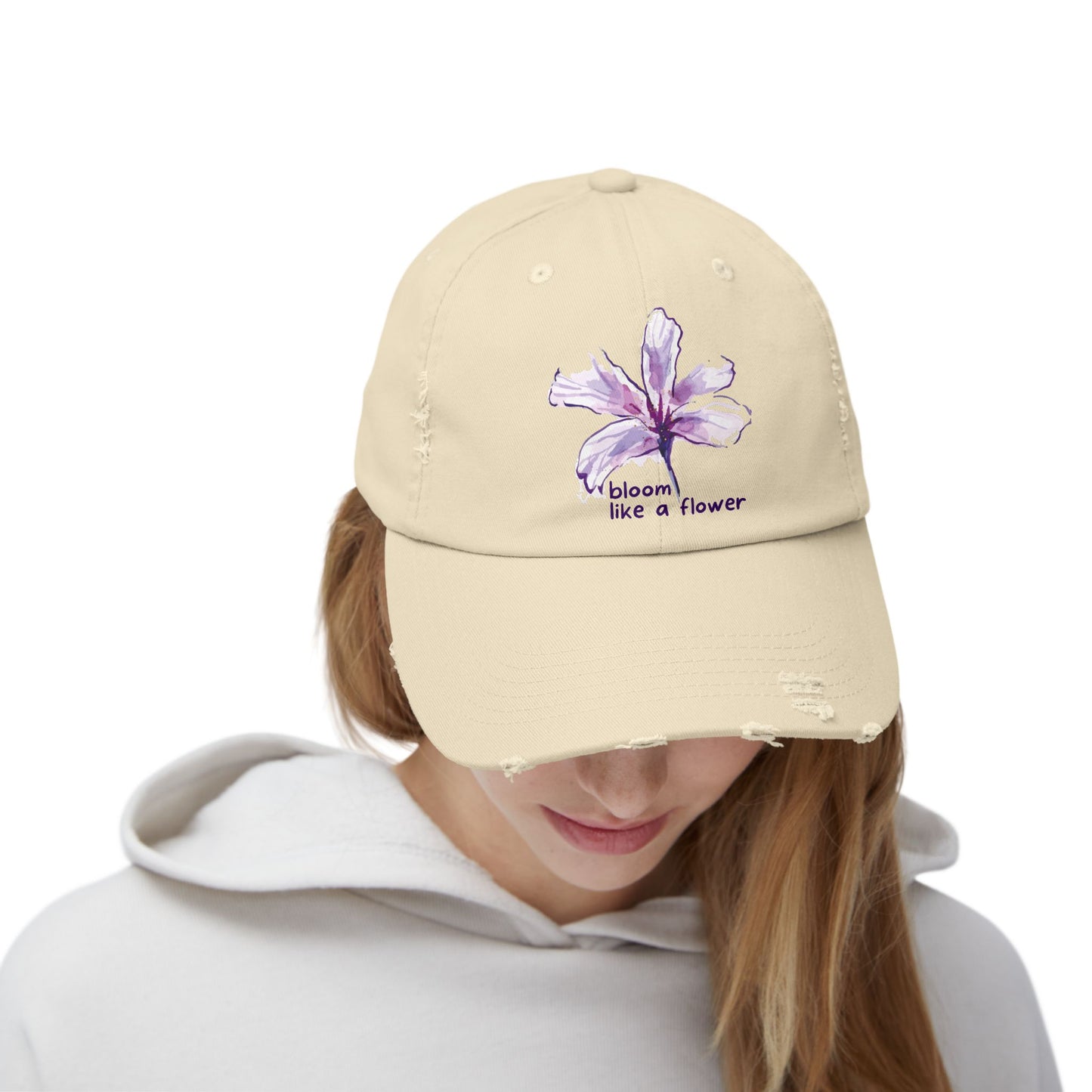 INSPIRED GARDEN Unisex Distressed Cap - Inspired Fashion Accessory