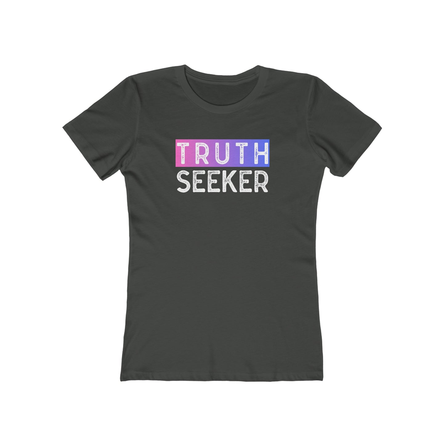 INSPIRED Truth Seeker Grad The Boyfriend Tee for WOMEN
