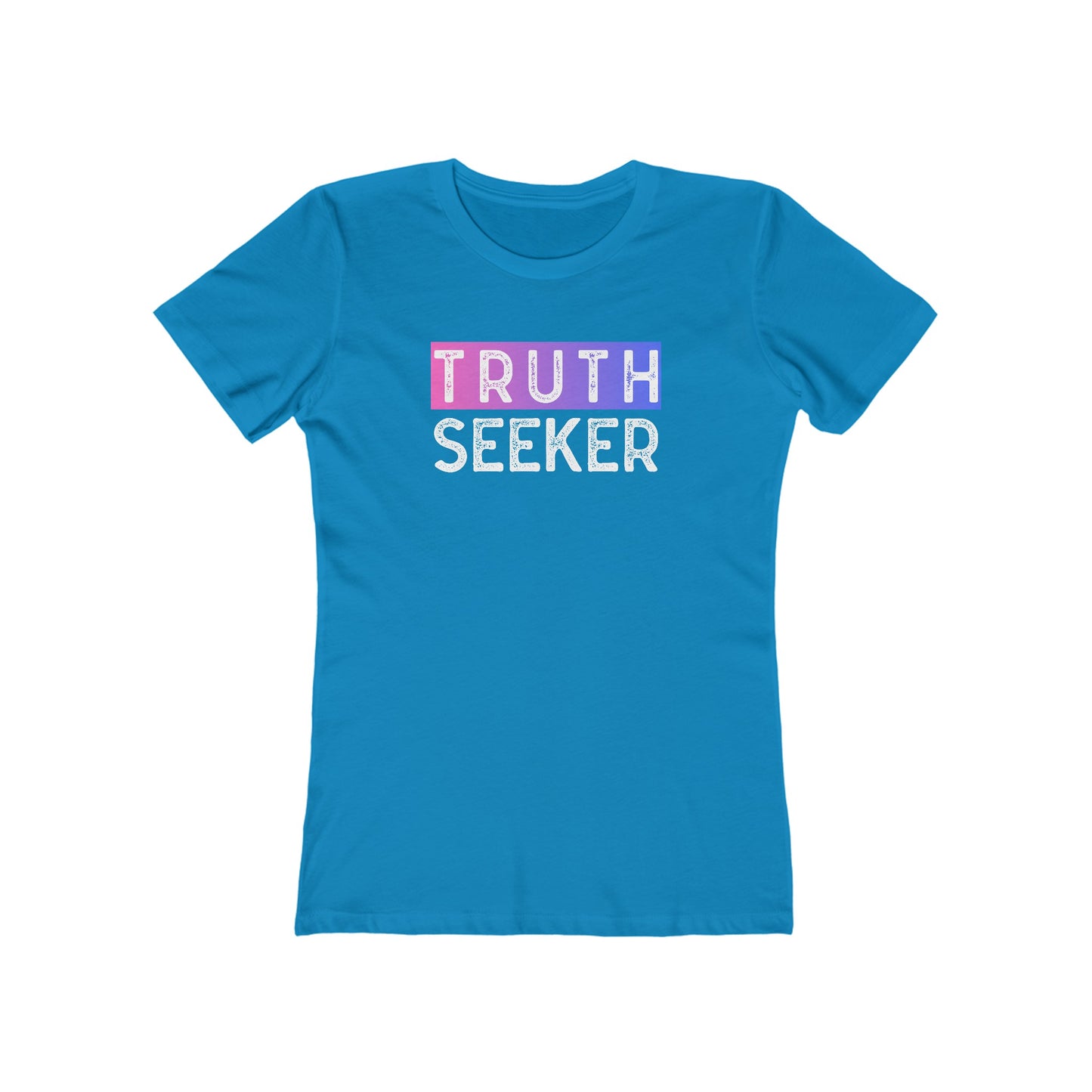 INSPIRED Truth Seeker Grad The Boyfriend Tee for WOMEN