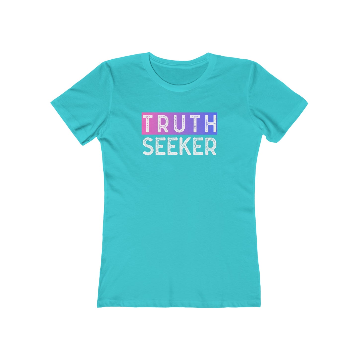 INSPIRED Truth Seeker Grad The Boyfriend Tee for WOMEN