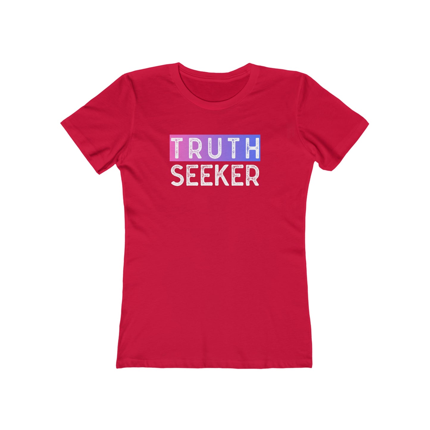 INSPIRED Truth Seeker Grad The Boyfriend Tee for WOMEN
