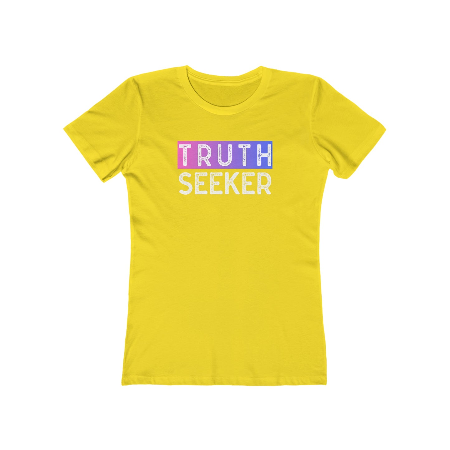 INSPIRED Truth Seeker Grad The Boyfriend Tee for WOMEN