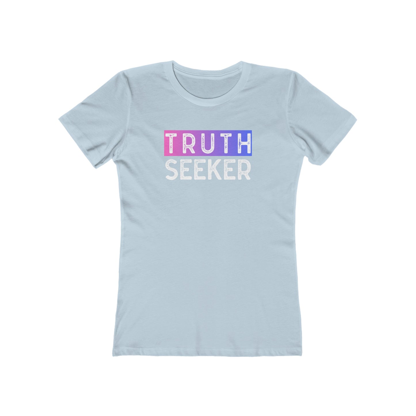 INSPIRED Truth Seeker Grad The Boyfriend Tee for WOMEN