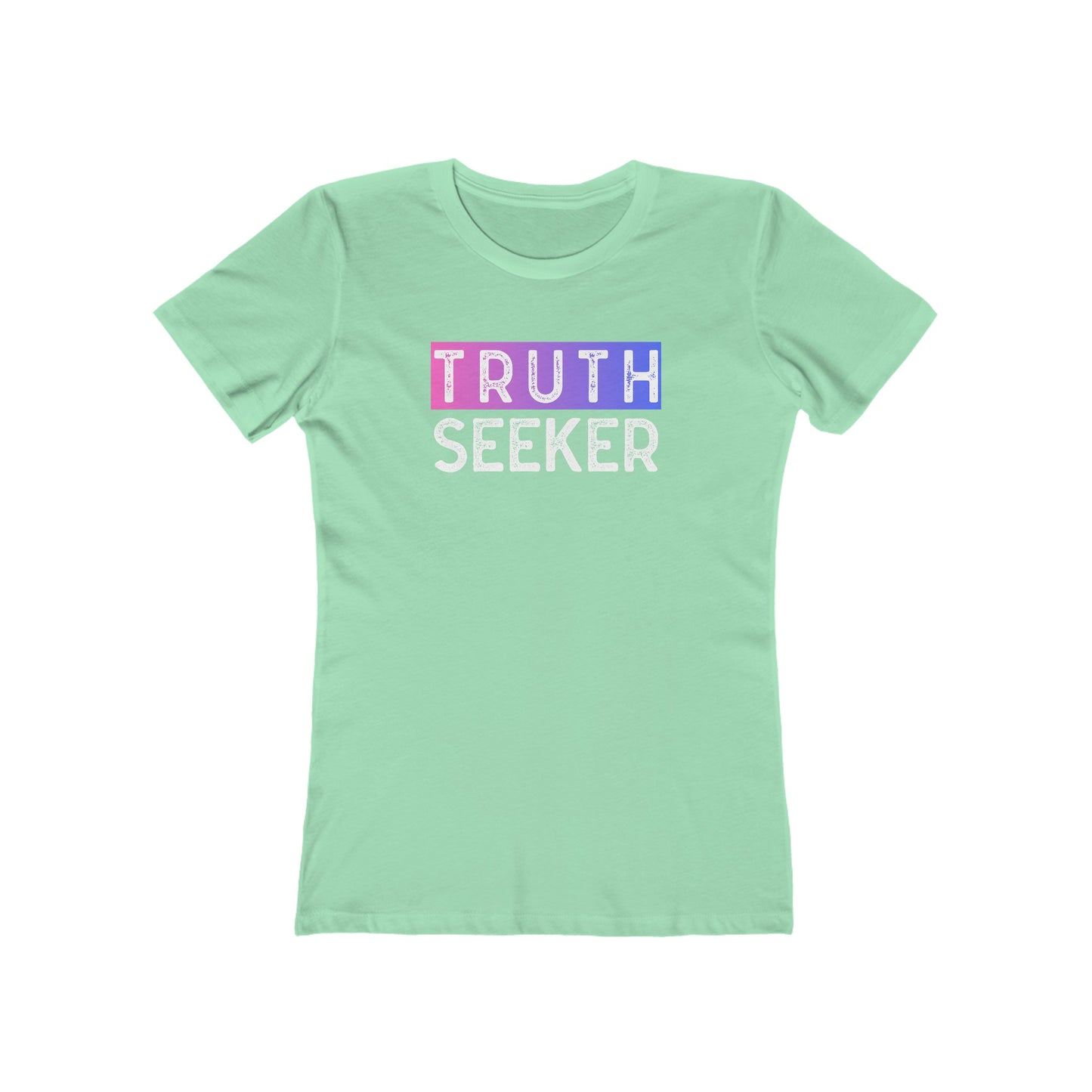 INSPIRED Truth Seeker Grad The Boyfriend Tee for WOMEN