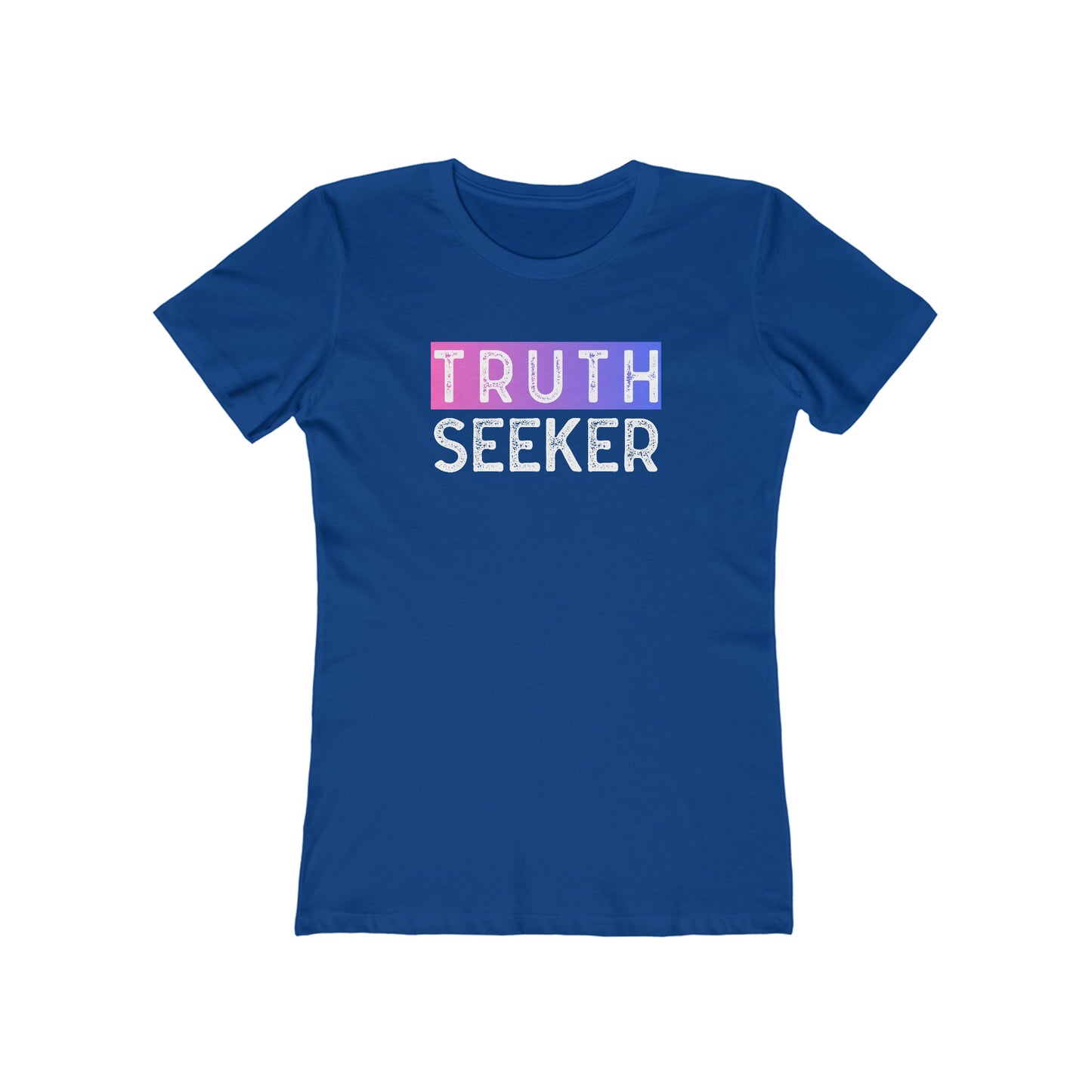 INSPIRED Truth Seeker Grad The Boyfriend Tee for WOMEN