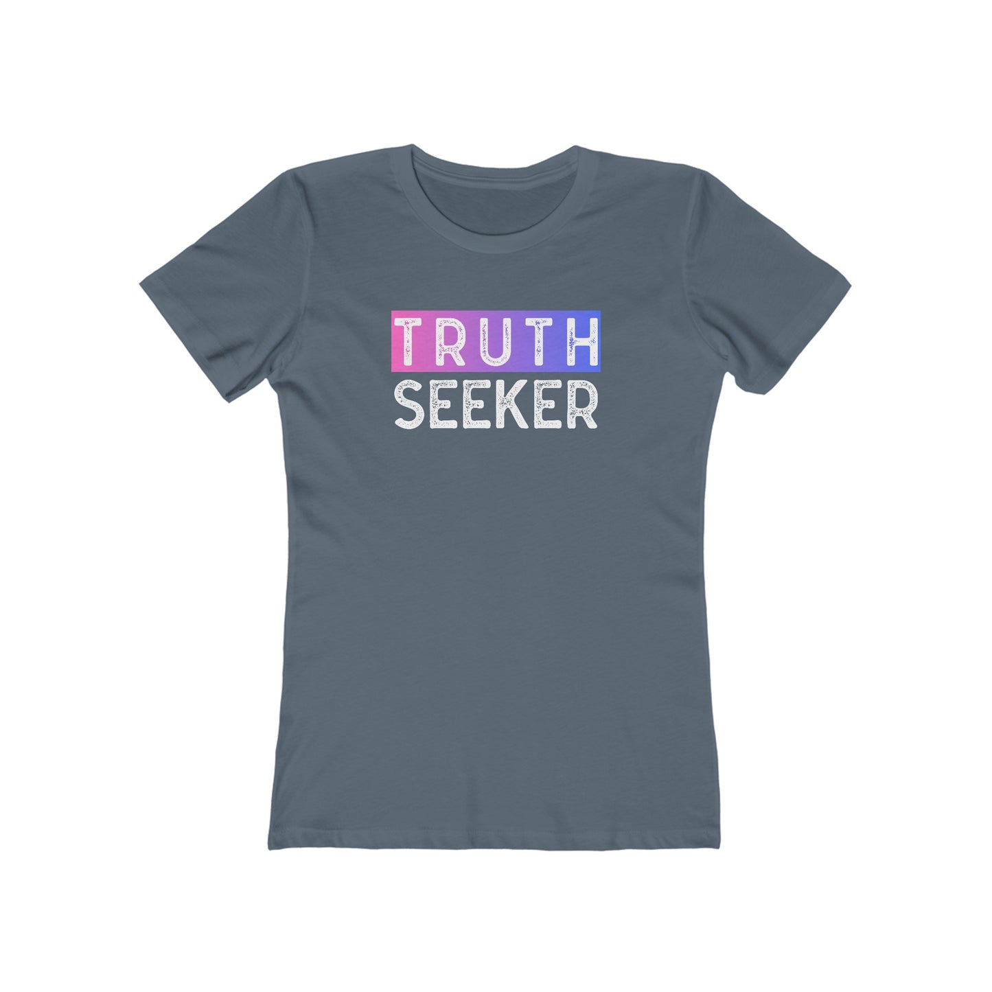 INSPIRED Truth Seeker Grad The Boyfriend Tee for WOMEN