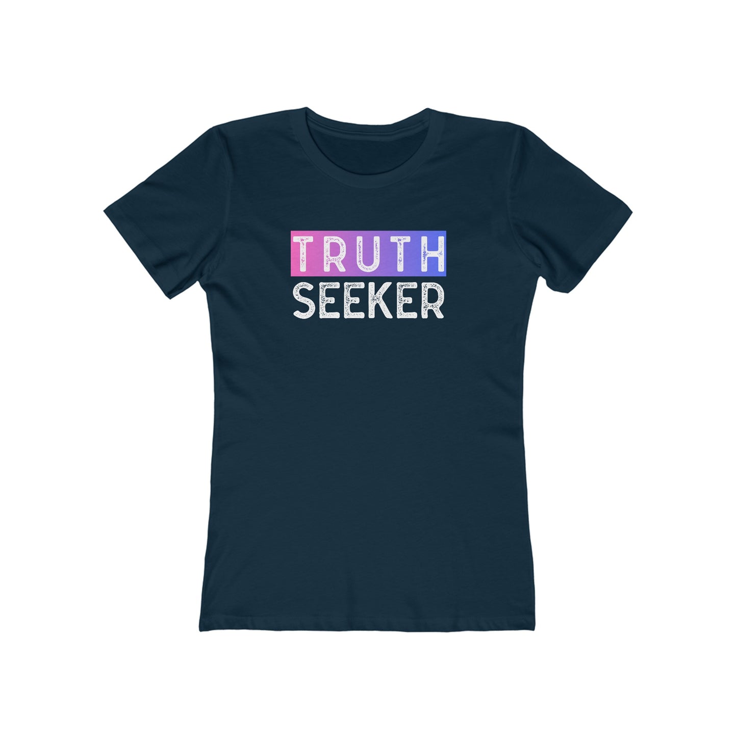 INSPIRED Truth Seeker Grad The Boyfriend Tee for WOMEN
