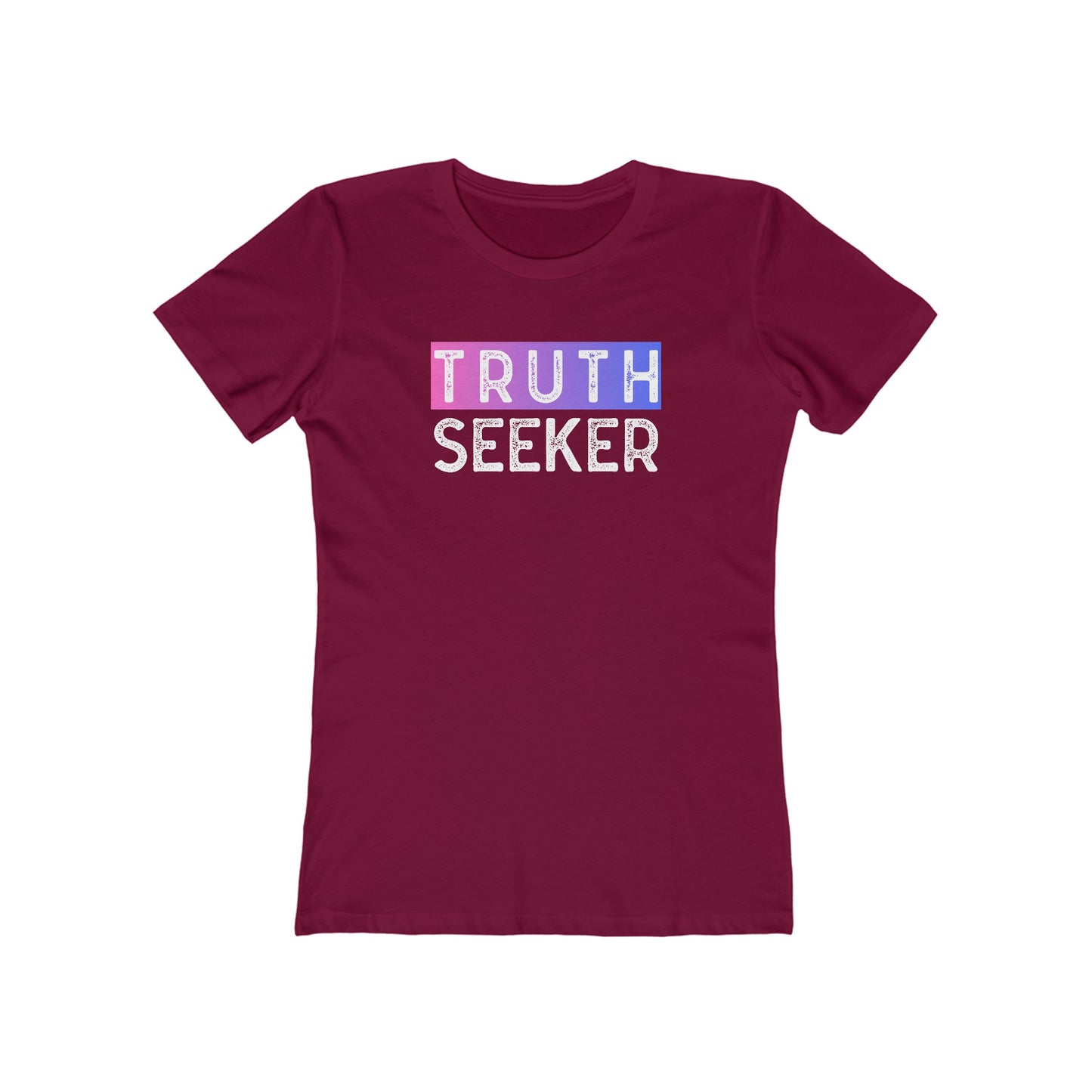 INSPIRED Truth Seeker Grad The Boyfriend Tee for WOMEN