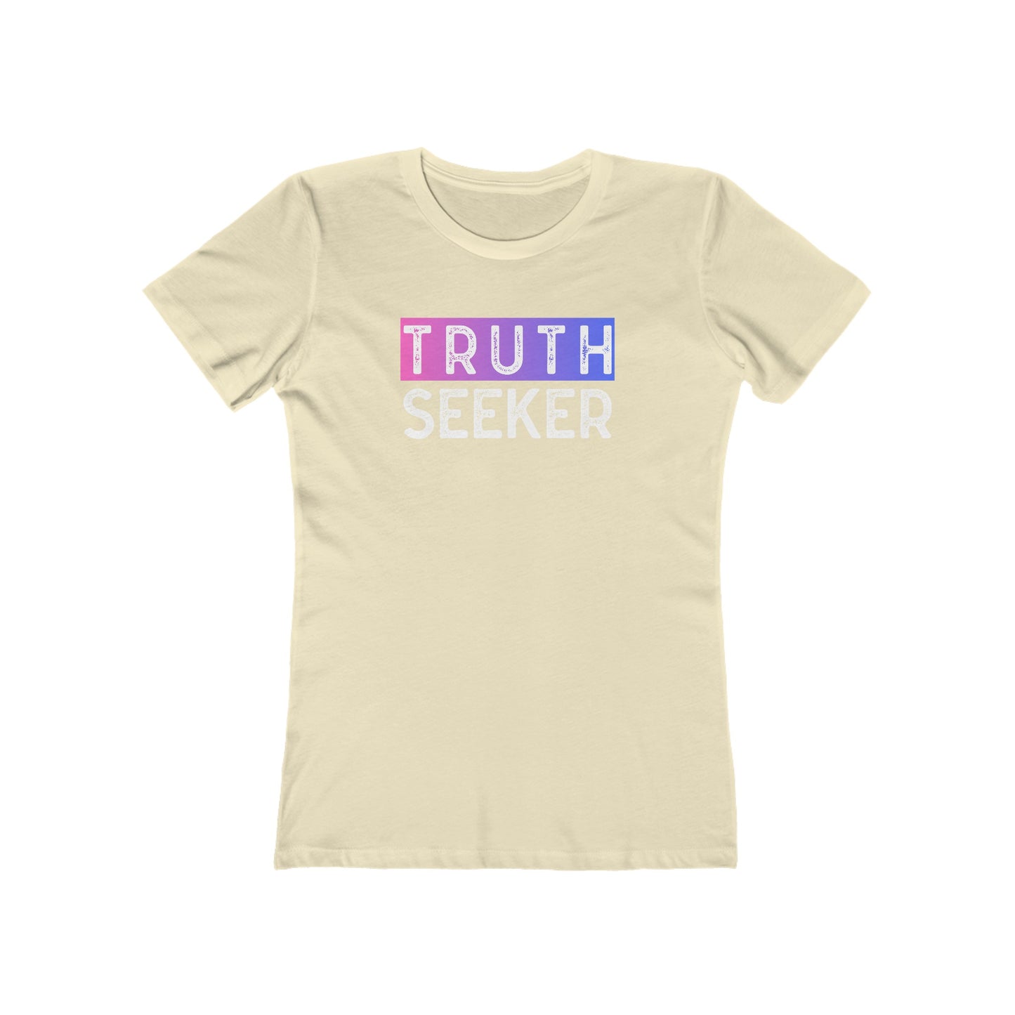 INSPIRED Truth Seeker Grad The Boyfriend Tee for WOMEN