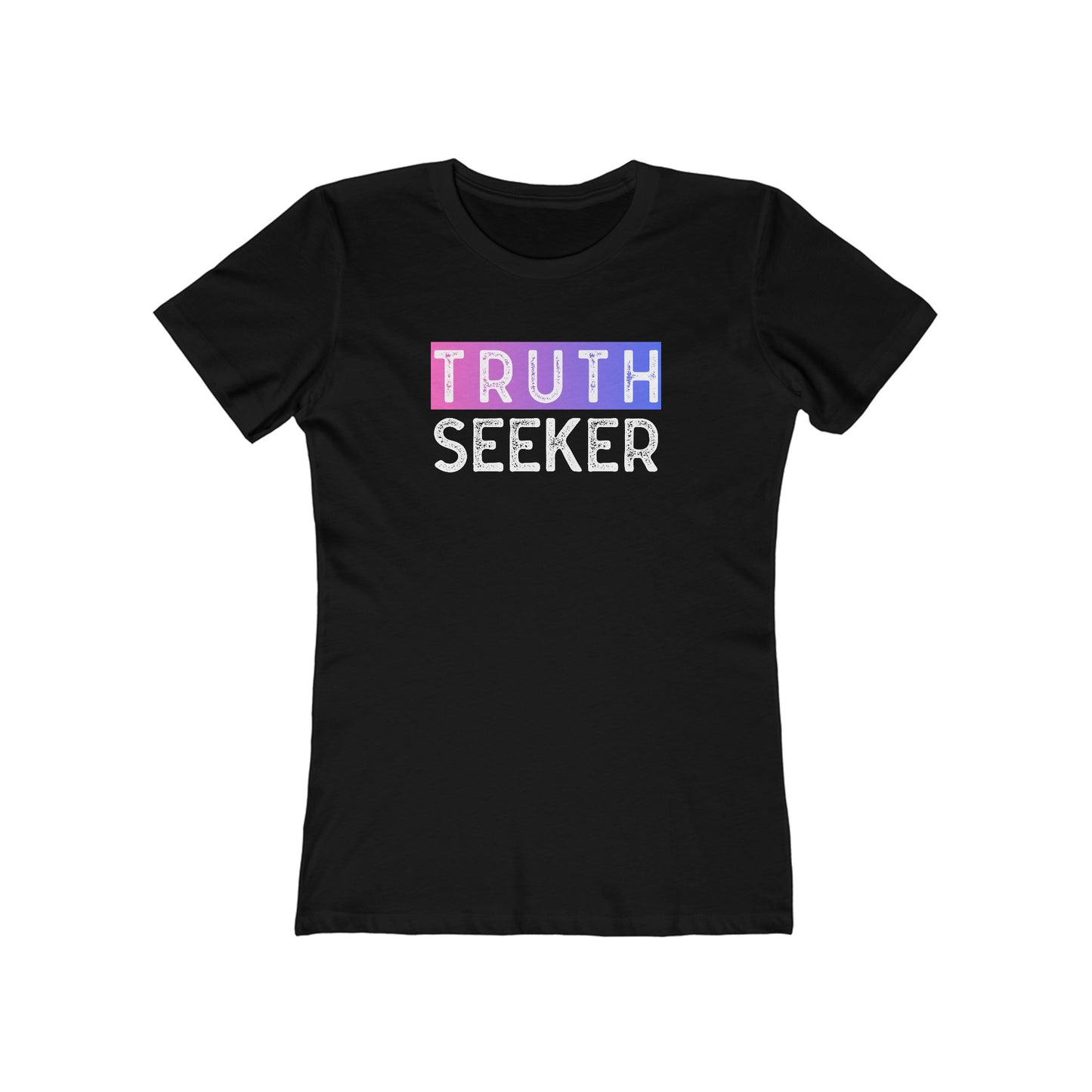 INSPIRED Truth Seeker Grad The Boyfriend Tee for WOMEN