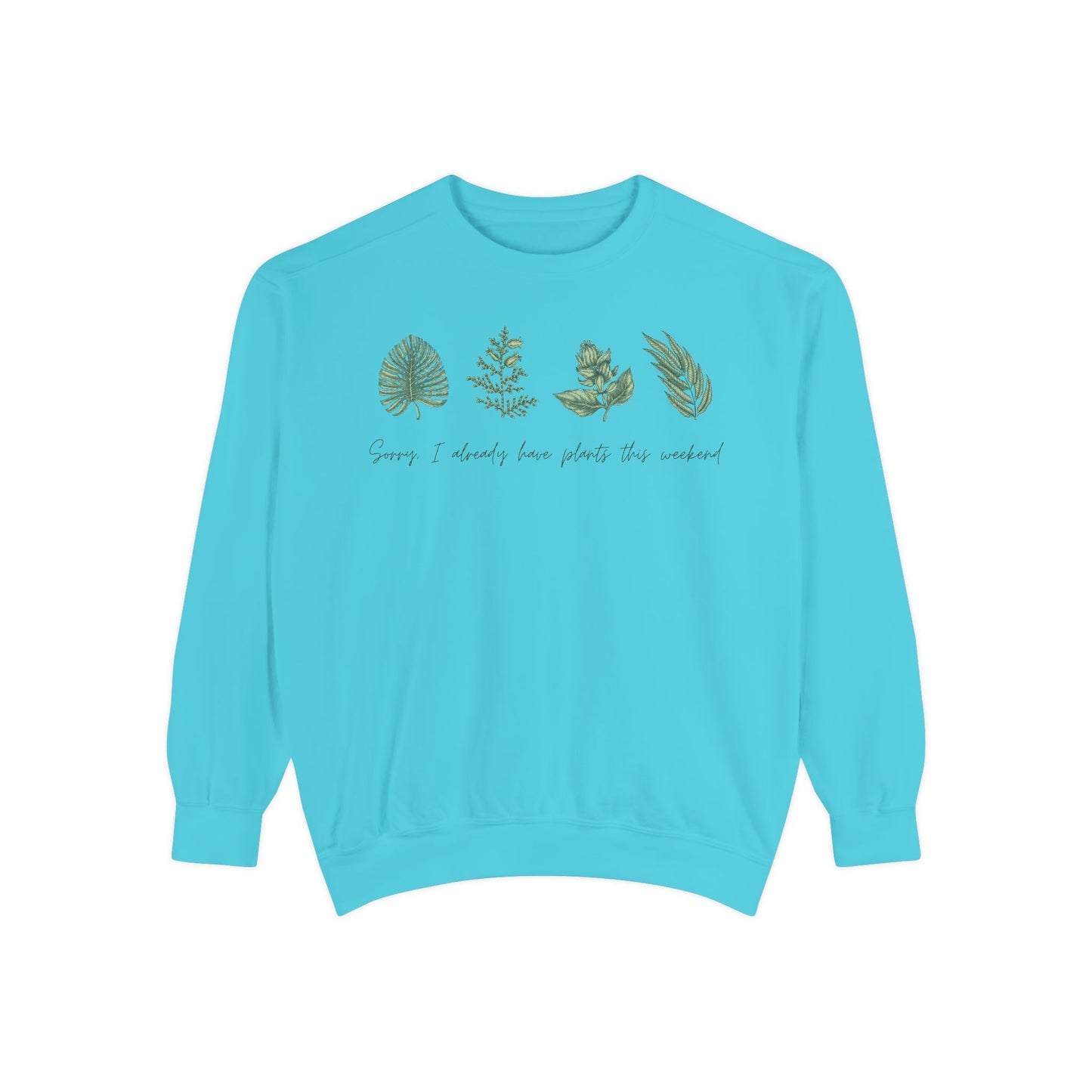 INSPIRED GARDEN P Unisex Dyed Sweatshirt