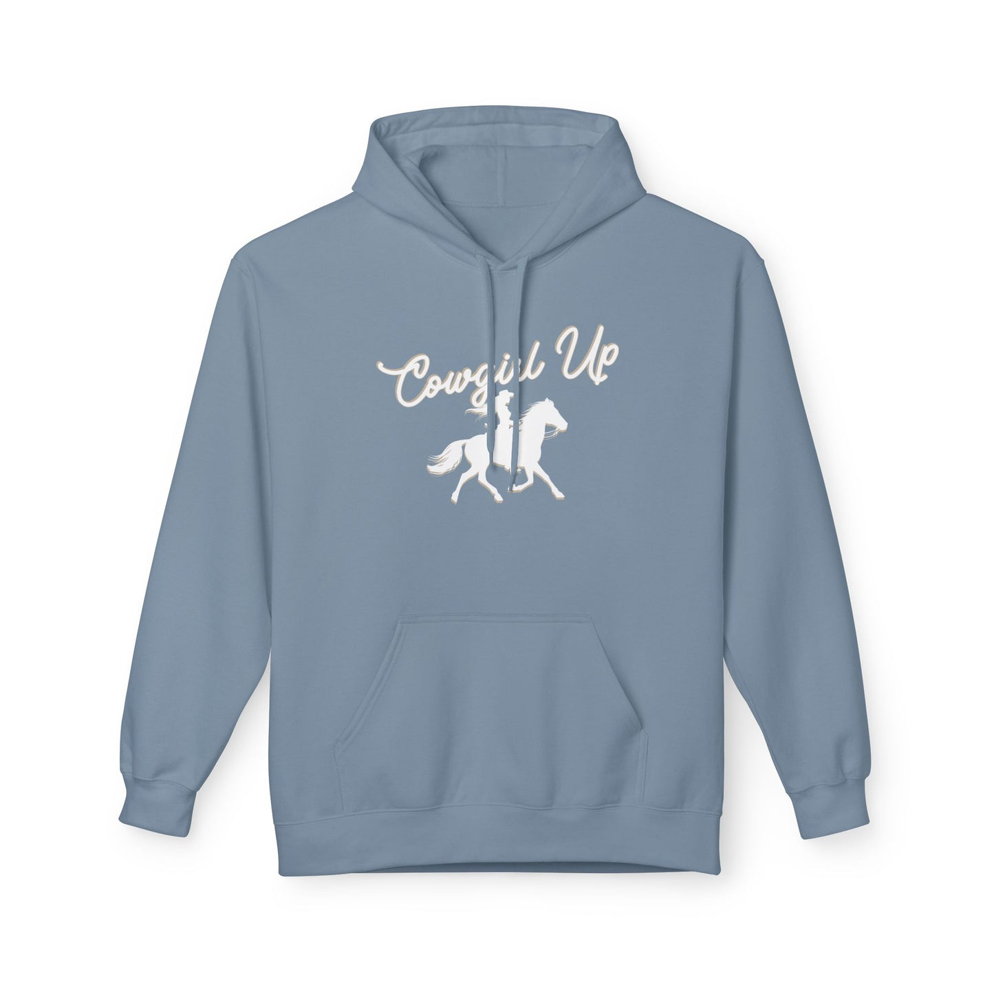 COWGIRL UP UNISEX Midweight Softstyle Fleece Hoodie