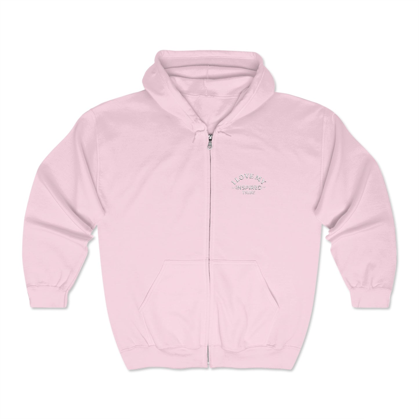 I LOVE MY INSPIRED TRIBE Unisex Heavy Blend™ Full Zip Hooded Sweatshirt