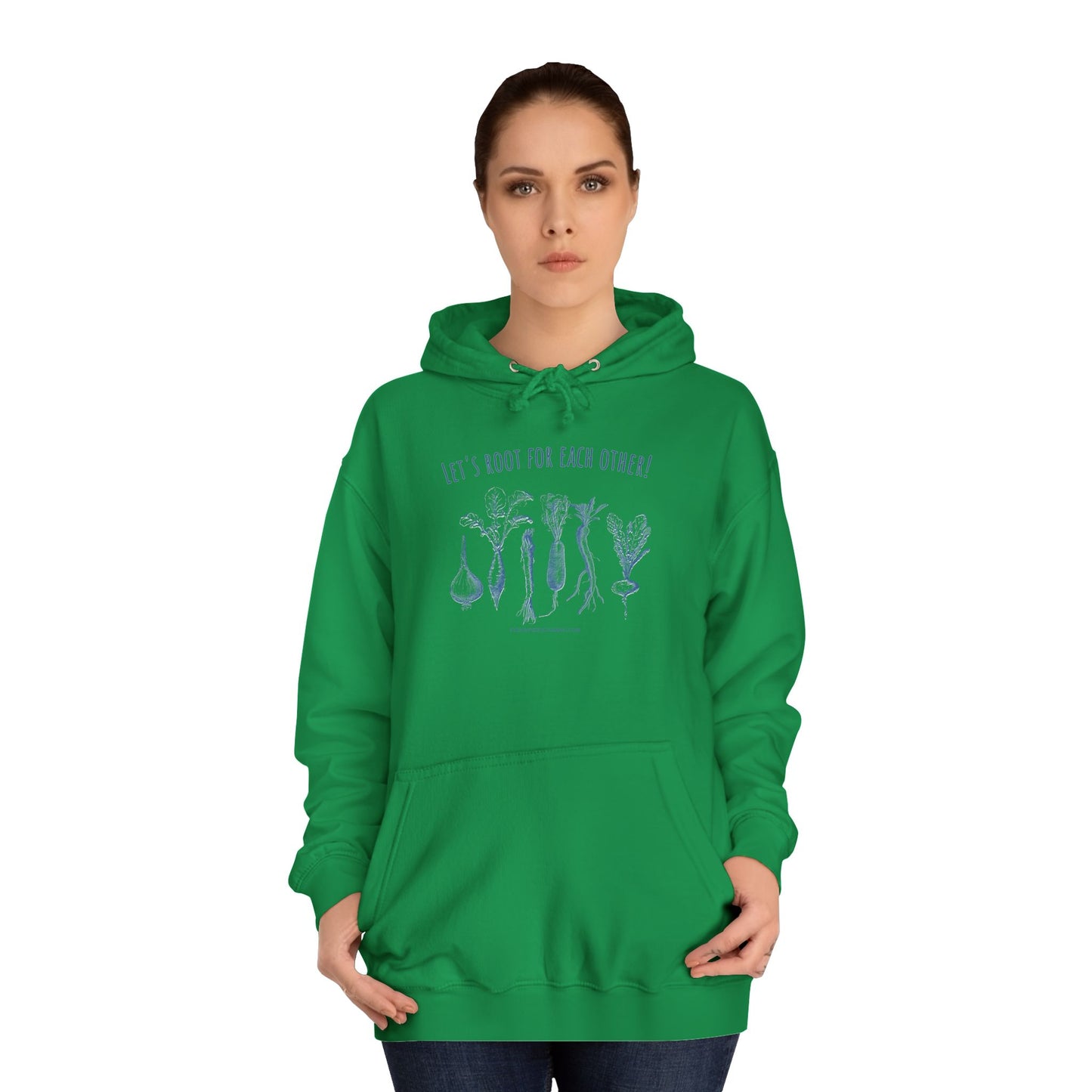 INSPIRED GARDEN L UNISEX College Hoodie