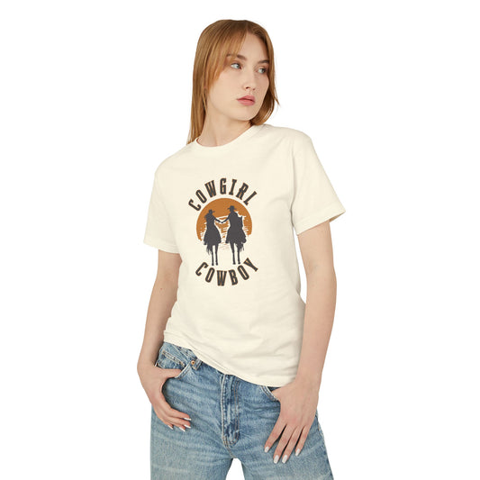 COWBOY & COWGIRL UNISEX Garment-Dyed Heavyweight Cotton Tee