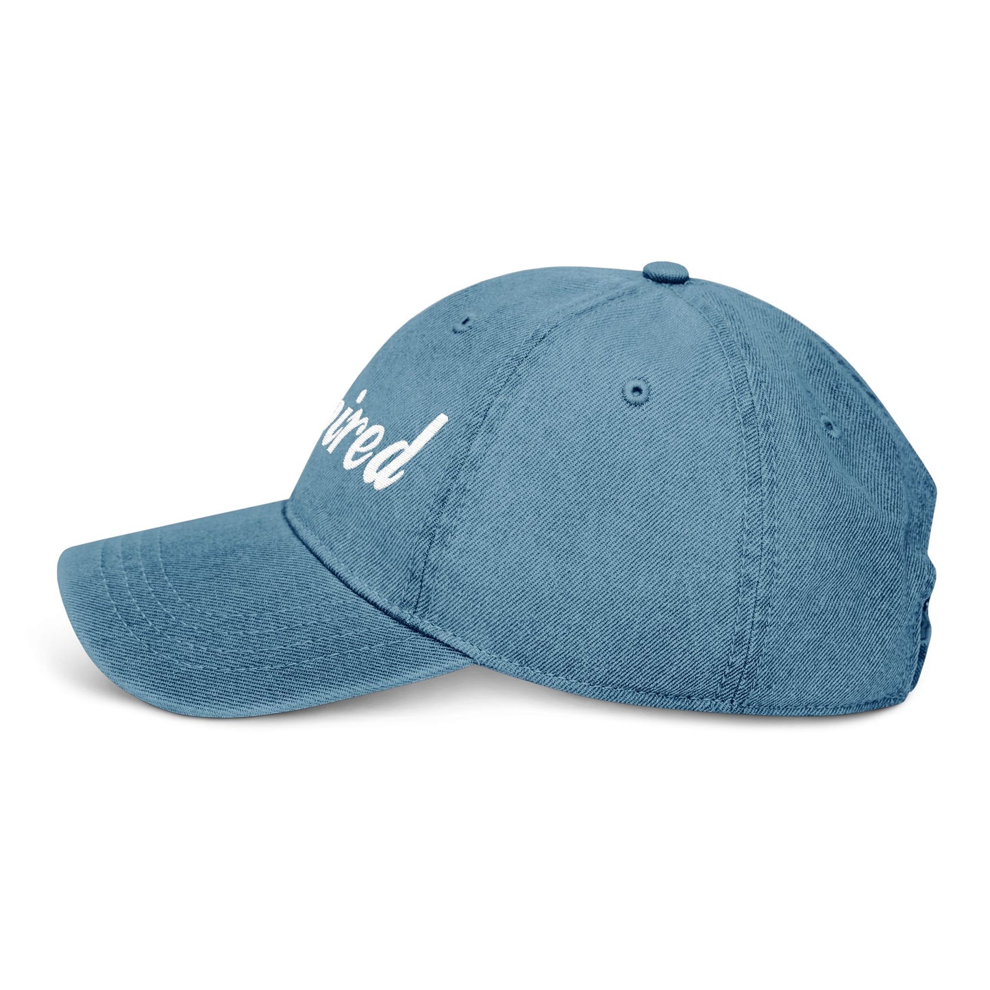 INSPIRED DENIM HAT - Stylish Embroidered Cap