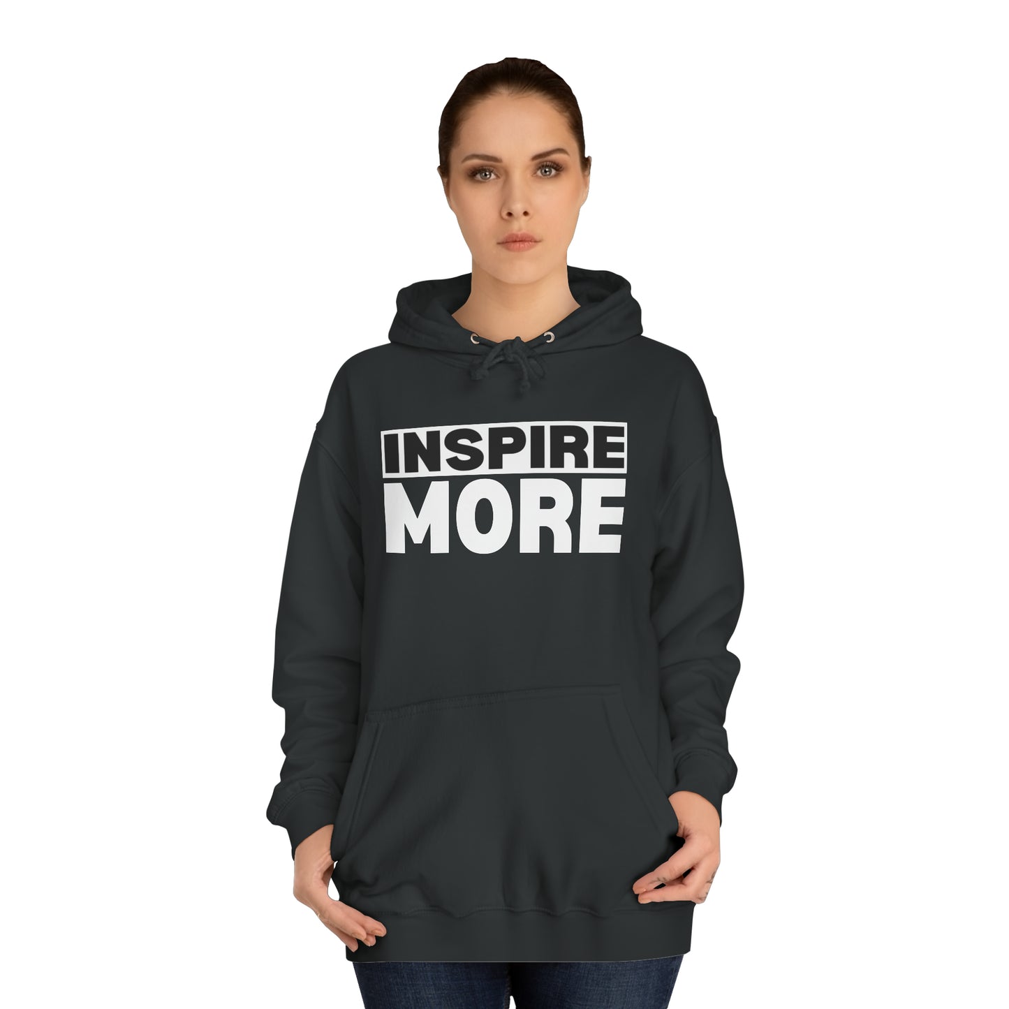 INSPIRE MORE Unisex College Hoodie