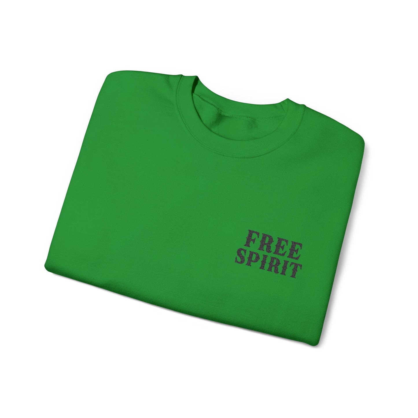 FREE SPIRIT EMBROIDERED Unisex Heavy Blend™ Crewneck Sweatshirt