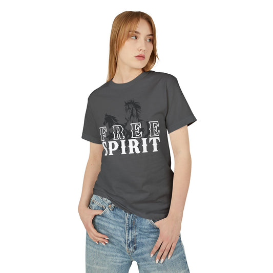 FREE SPIRIT H UNISEX Garment-Dyed Heavyweight Cotton Tee