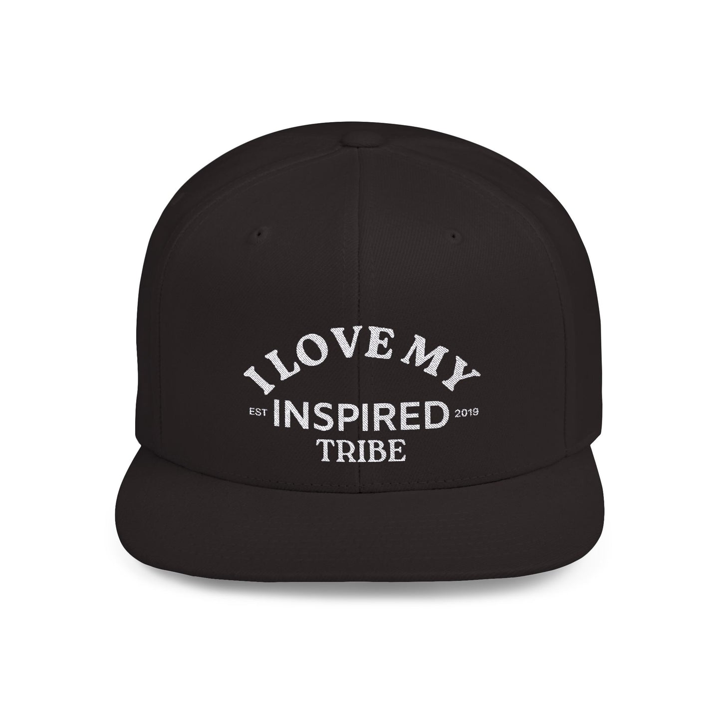 LOVE MY INSPIRED TRIBE Flat Bill Snapback
