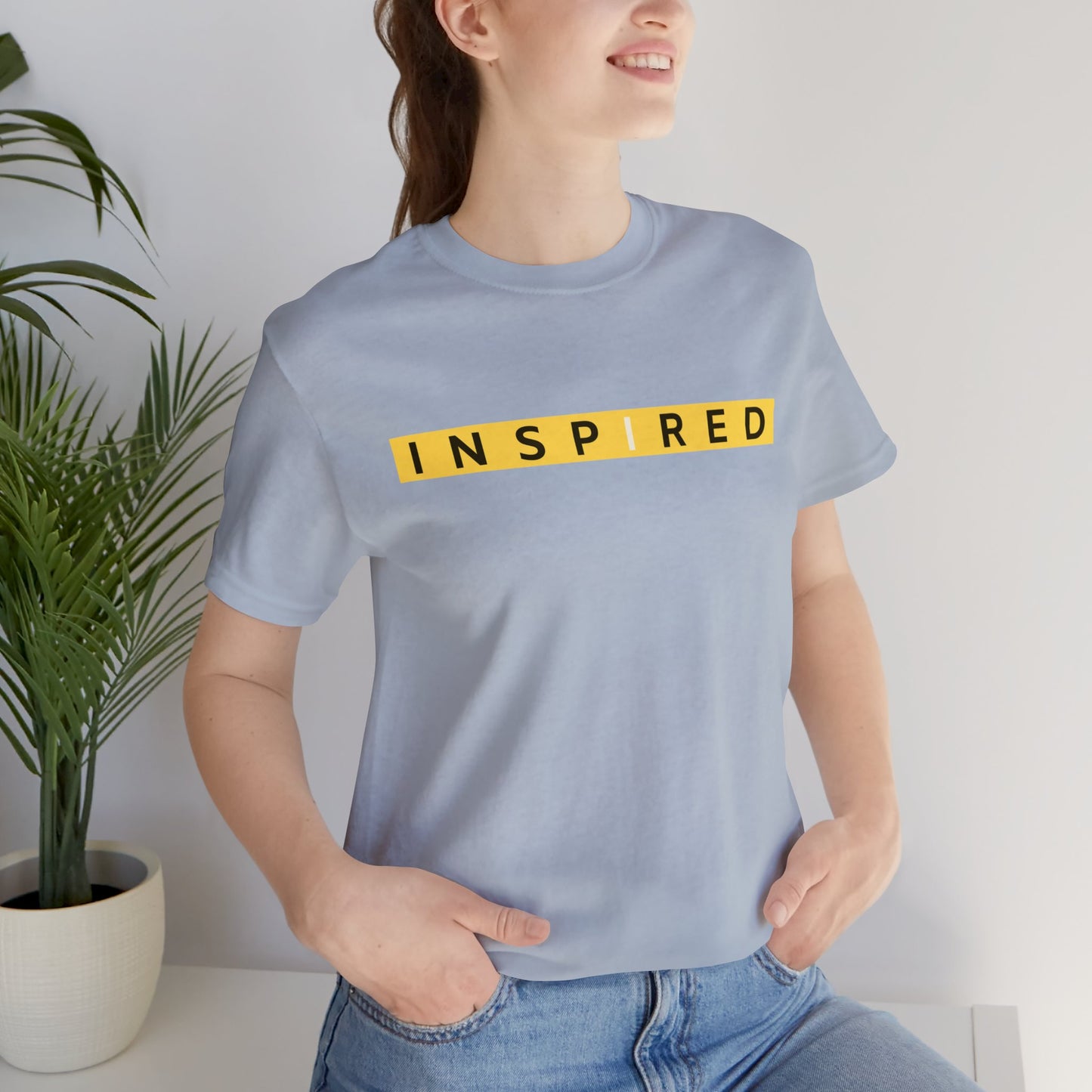 INSPIRED Women Jersey Short Sleeve Tee