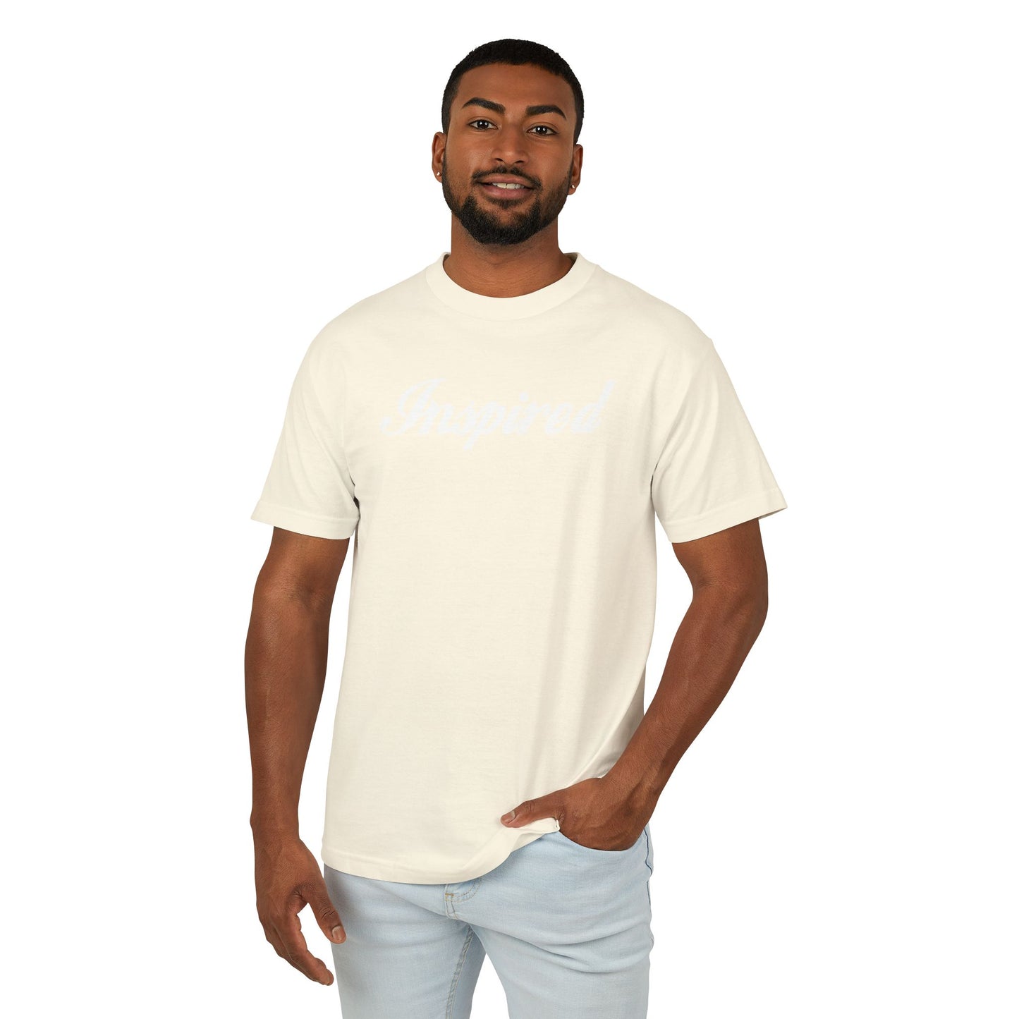 INSPIRED Garment-Dyed Heavyweight Cotton Tee UNISEX